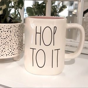 Rae Dunn Hop To It Coffee Mug